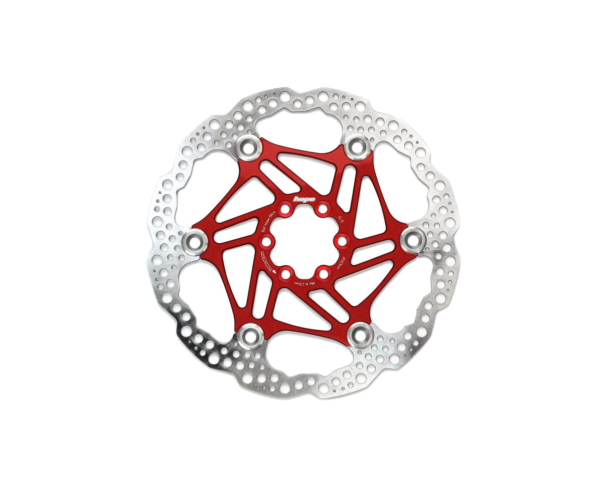 Floating Disc Bremsscheibe - rot