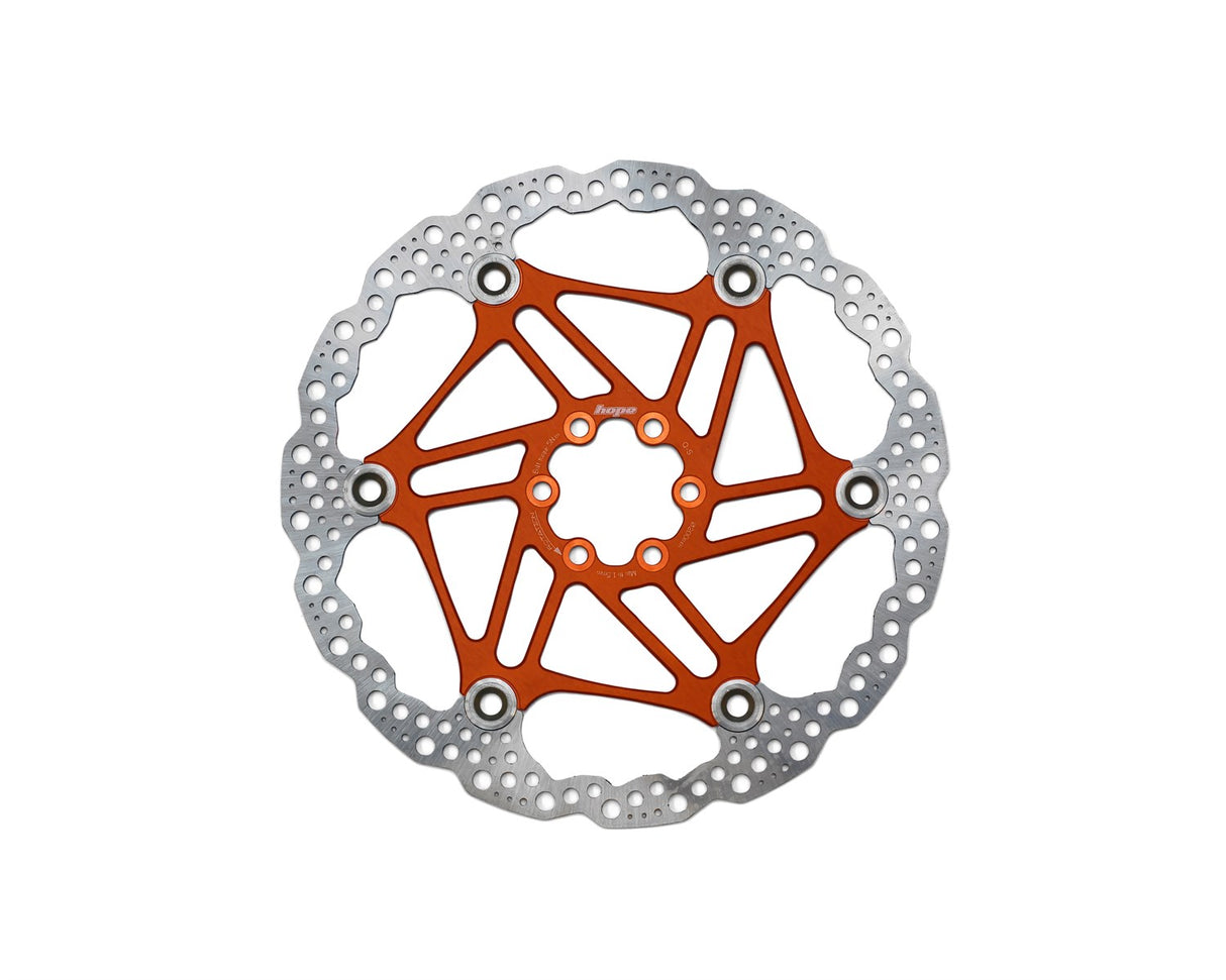 Floating Disc Bremsscheibe - orange