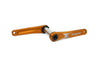 EVO Kurbelgarnitur ohne Spider 68/73 mm - Orange