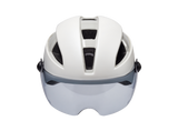 Coban Plus Urban Helm - Matt Gloss White Grey