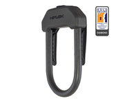 DX wearable D lock, with unique clip feature - all black