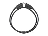 POP, 1.3m Wearable Steel Cable Lock - all black