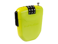 FX, Wearable Retractable Combi Lock incl. reflector - lime