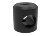 ANKR MINI, wall/ground anchor with max. security - black