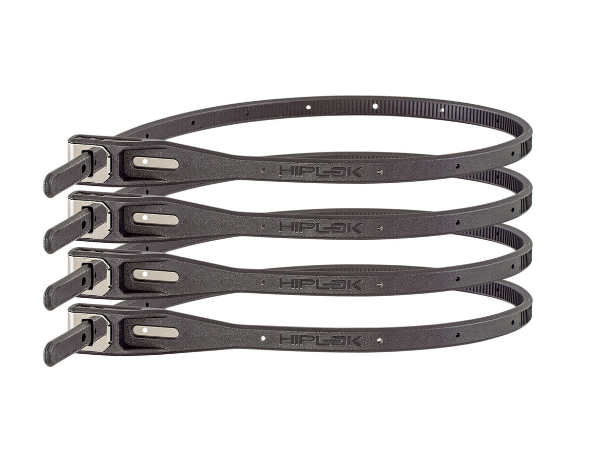 Z-Lok 4xPACK, Armoured reusable Tie, 40cm diameter - black