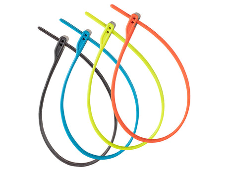 Z-Lok 4xPACK, Armoured reusable Tie, 40cm diameter - multicolor