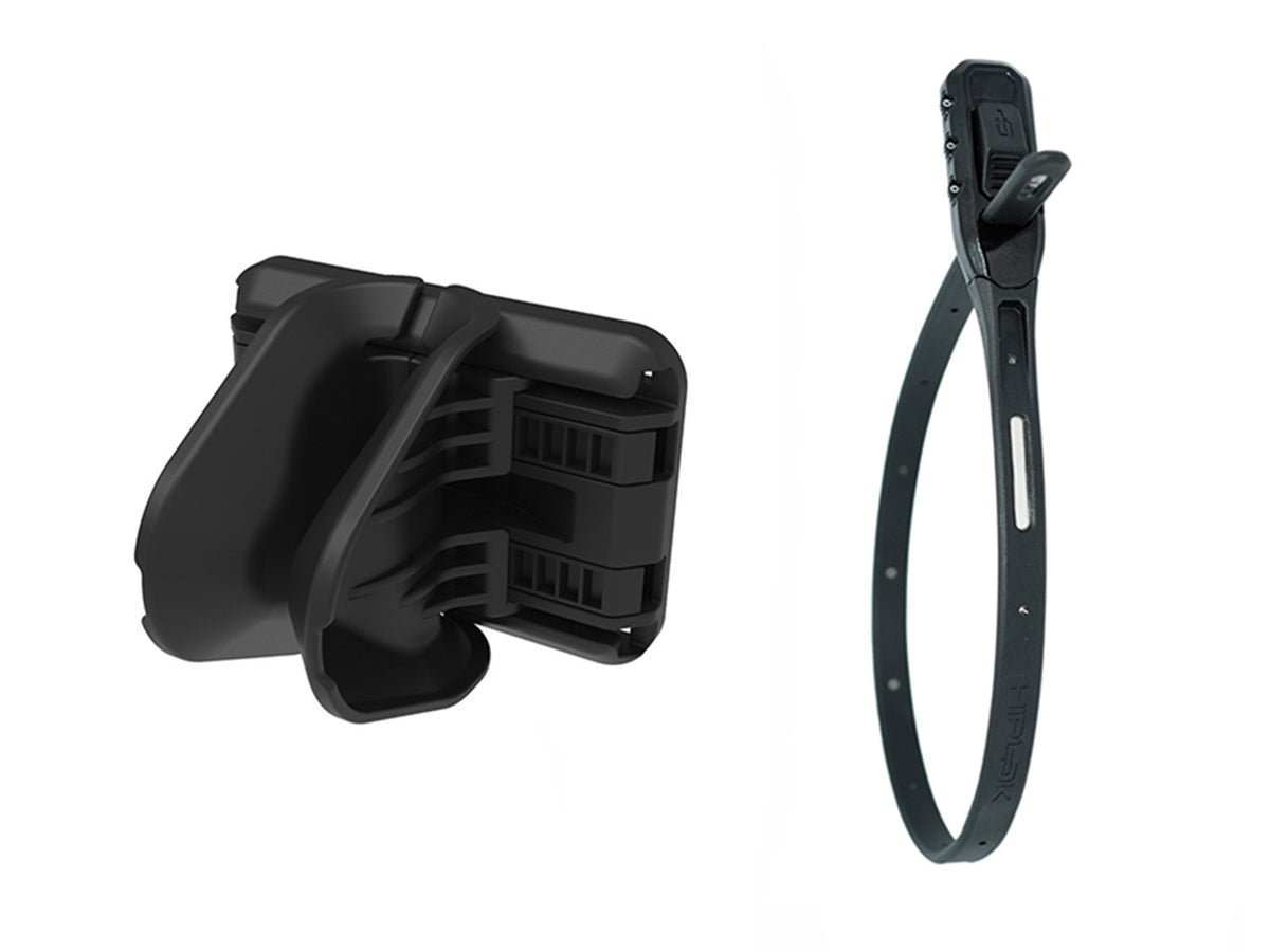 JAW+, Wall-Mounted Storage w. Z-Lok Combo - all black
