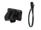 JAW+, Wall-Mounted Storage w. Z-Lok Combo - all black