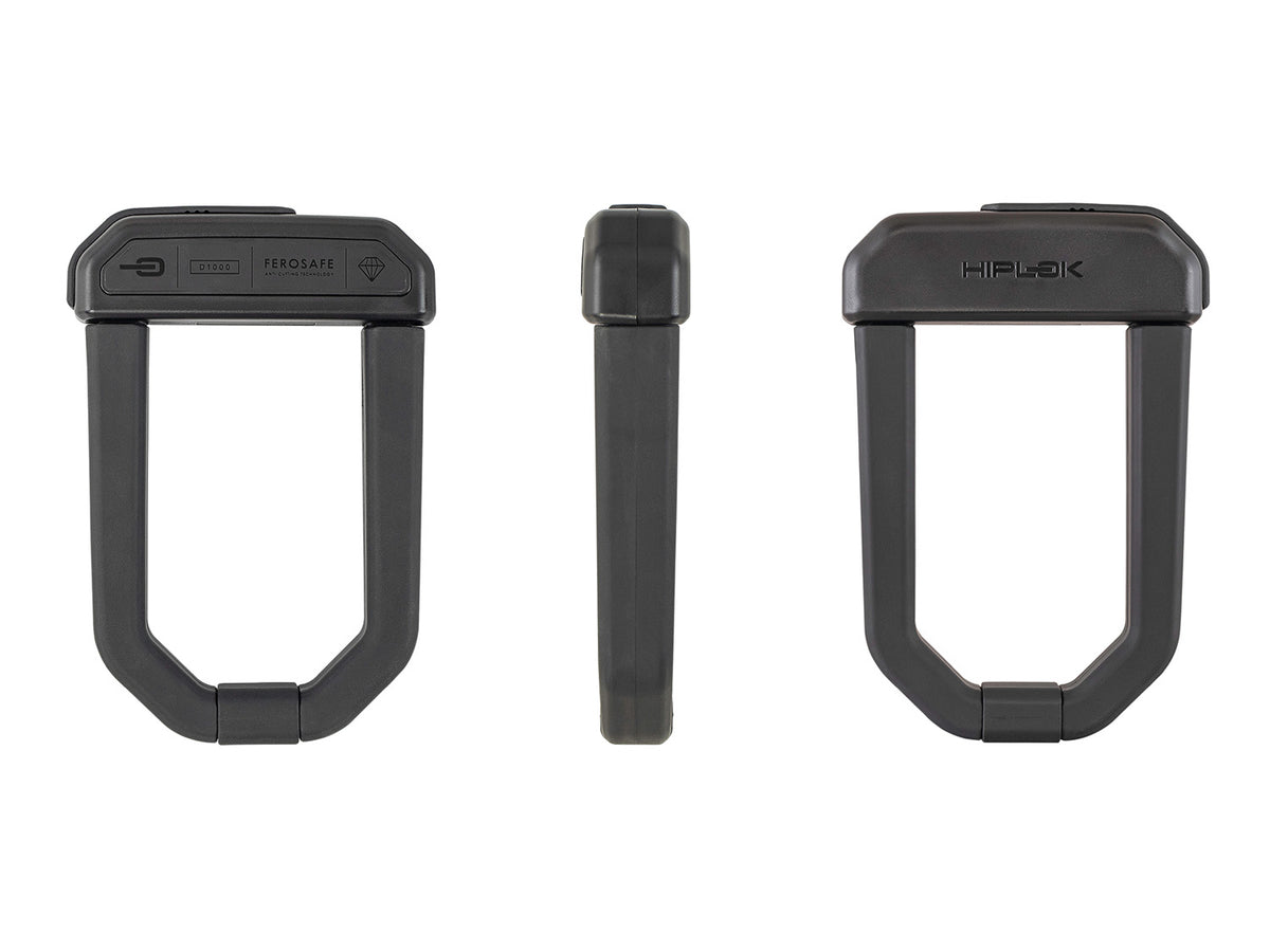 D1000 shackle lock - black