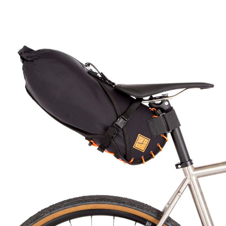 Satteltasche mit Drybag 8 L - Orange