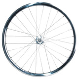 Singlespeed/Fixed Laufradsatz - silber poliert