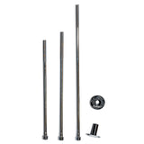 Uni-Lock-Headlock, 1 1/8 Zoll - schwarz