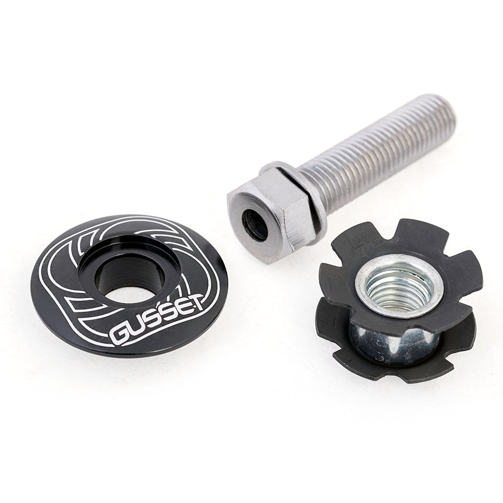 Hollow Star Nut 1 1/8" - schwarz