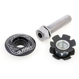 Hollow Star Nut 1 1/8" - schwarz