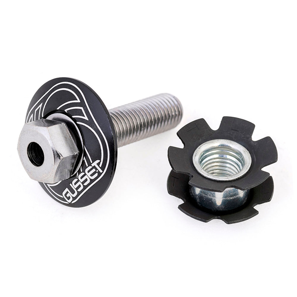 Hollow Star Nut 1 1/8" - schwarz