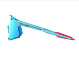 100% Hypercraft Tatis 4 - Blue Topaz Mirror Lens