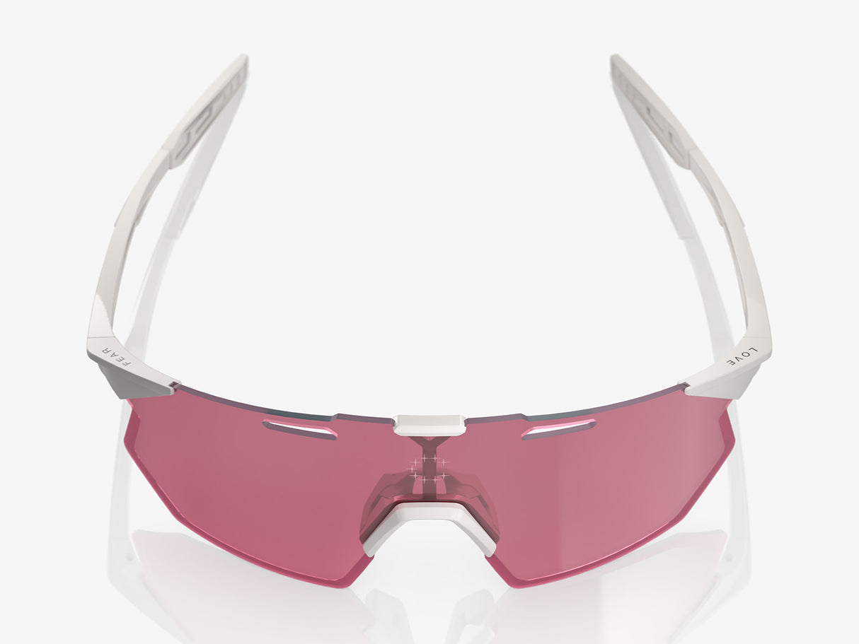 100% Hypercraft SQ Currently - HiPER Dusty Rose Lens - Marshmallow
