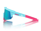 100% Speedcraft Tatis 4 - Blue Topaz Mirror Lens