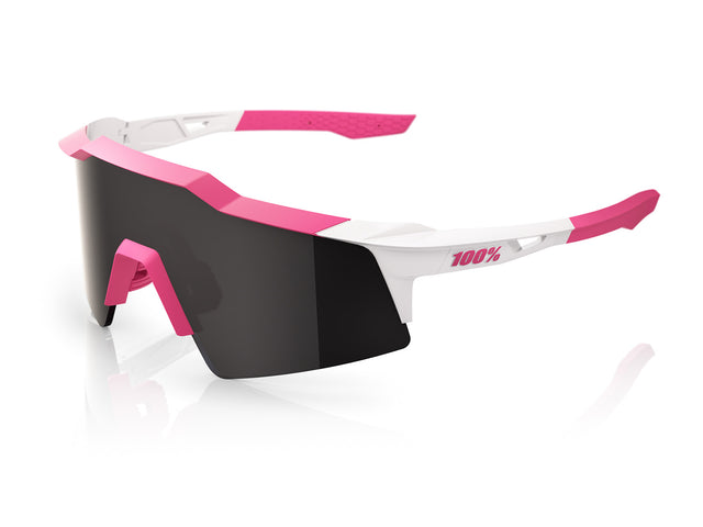 100% Speedcraft SL - Smoke Lens - Puddy Pink White