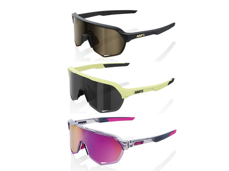 100% S2 - Mirror Lens - Gloss Black Havana