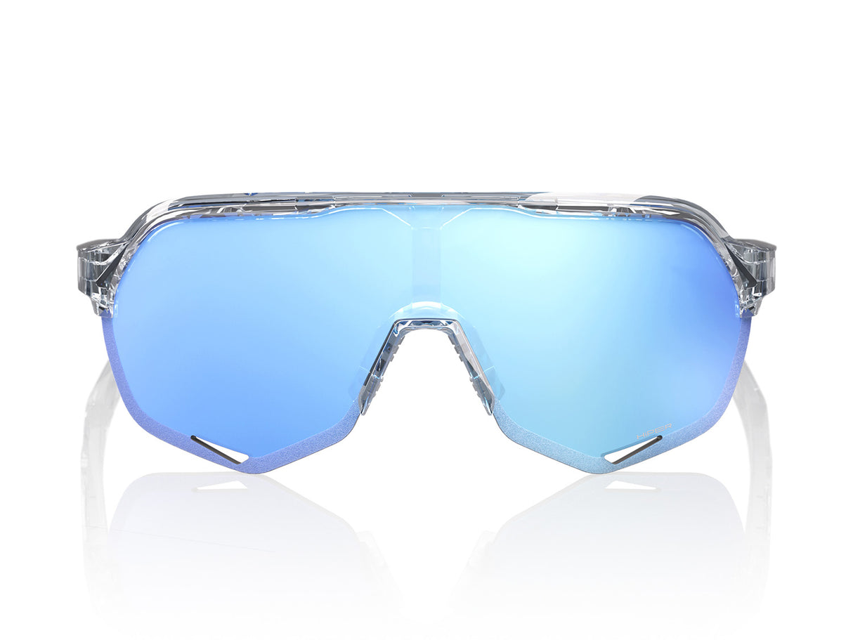 S2 HiPER Blue Mirror Lens - Polished Translucent Clear