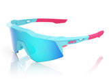 100% Speedcraft XS Tatis 4 - Blue Topaz Mirror Lens