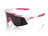 100% Speedcraft XS - Smoke Lens - Puddy Pink White