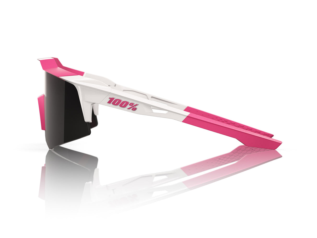 100% Speedcraft XS - Smoke Lens - Puddy Pink White