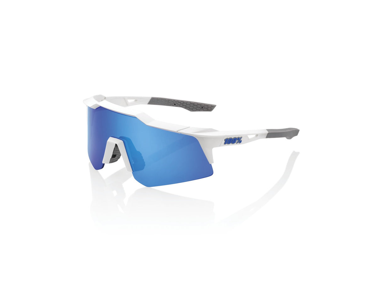 100% Speedcraft XS - Mirror Lens - Matte White