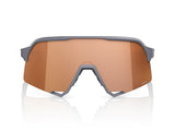 100% S3 - HiPER Mirror Lens - Sot Tact Grey