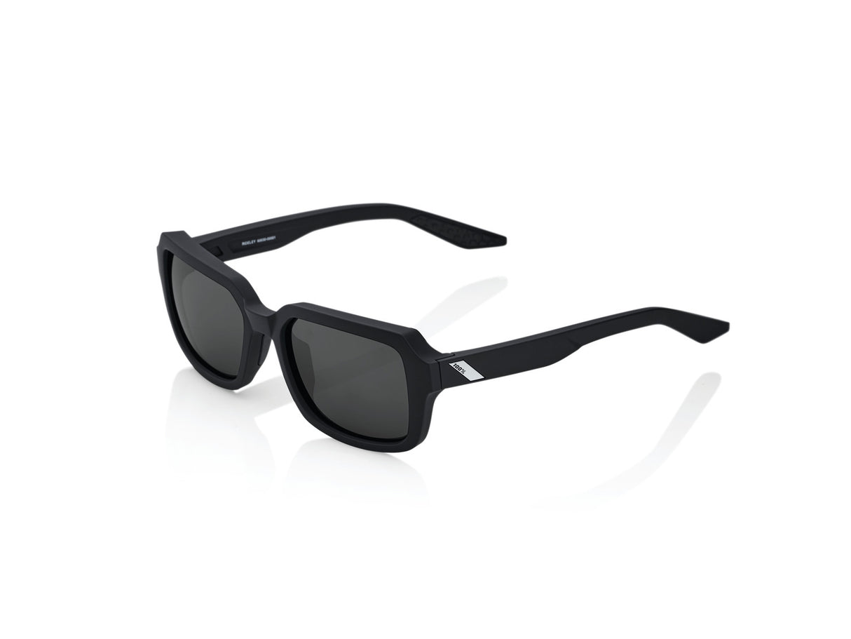 100% Rideley - Smoke Lens - Soft Tact Black