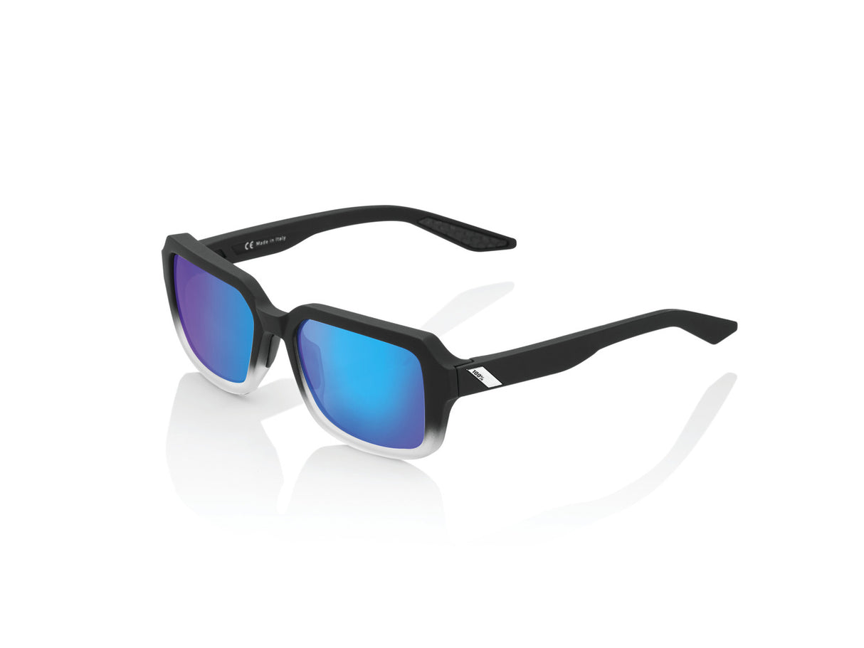 100% Rideley - Mirror Lens - Soft Tact Fade Black