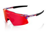 100% Aerocraft FDJ - HiPER Fire Red Mirror Lens - Gloss Translucent Red/Blue