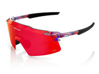 100% Aerocraft FDJ - HiPER Fire Red Mirror Lens - Gloss Translucent Red/Blue