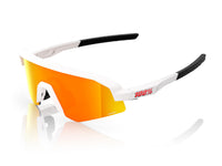 100% Slendale XS/Youth - HiPER Multilayer Mirror Lens - Matte White