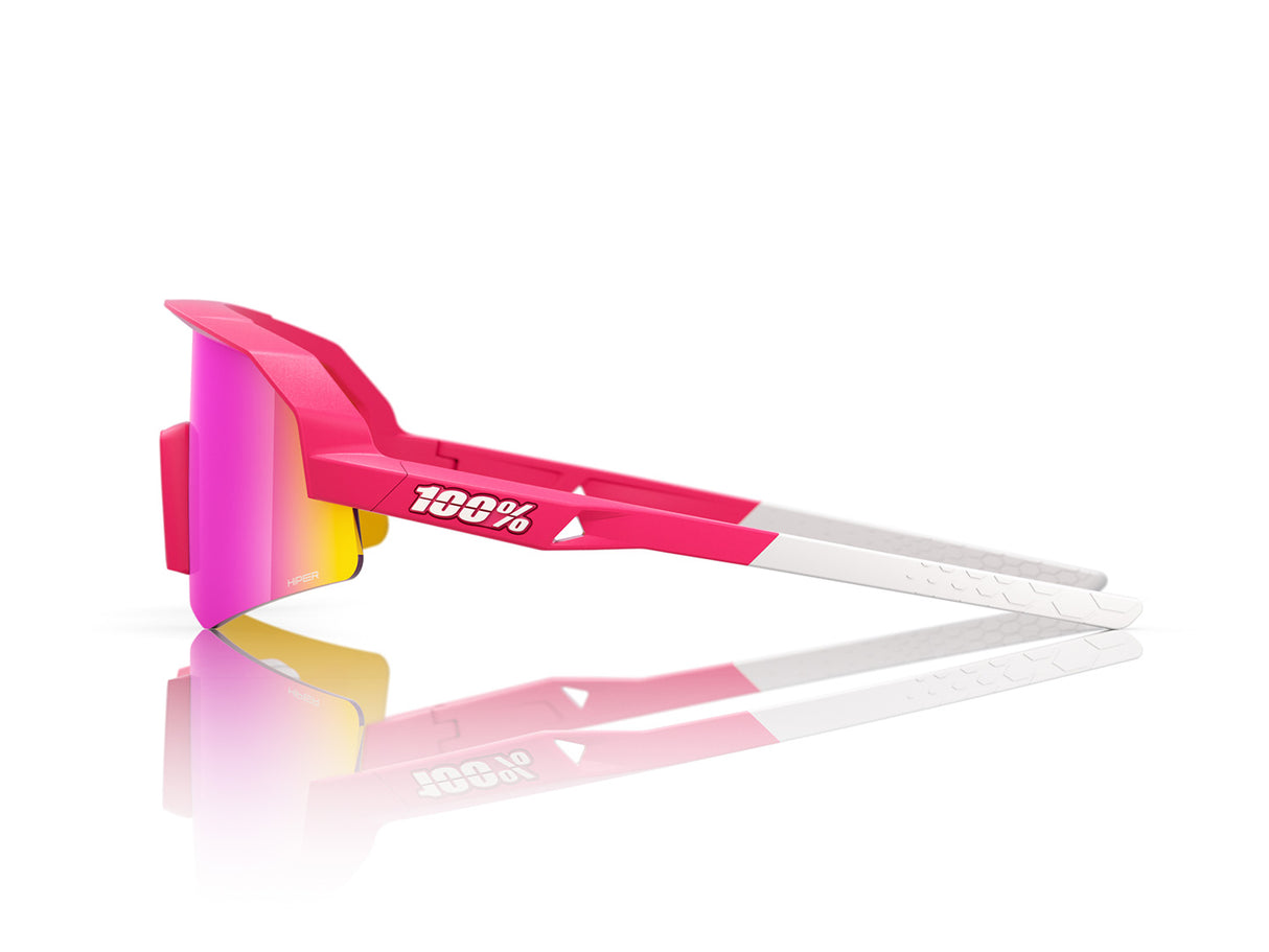 100% Slendale XS/Youth - HiPER Multilayer Mirror Lens - Pitaya