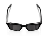 100% Erba - Mirror Lens - Polished Black