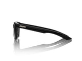 100% Erba - HiPER Crimson-Silver Lens - Polished Black