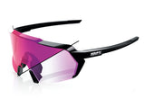 Korbin, Purple Mirror Photochromic Lens - gloss black