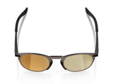 100% Legere Round - HiPER Gold 24K Mirror Lens - Matte Black
