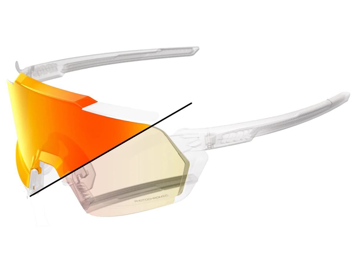 100% Korbin - Photochromic Mirror Replacement Lens - orange
