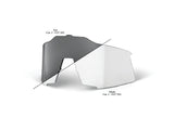 100% Speedcraft - Photochromic Replacement Lens - clear smoke