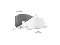 100% Speedcraft SL - Photochromic Replacement Lens - clear smoke