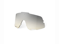 100% Glendale - Mirror Replacement Lens - low-light yellow silver