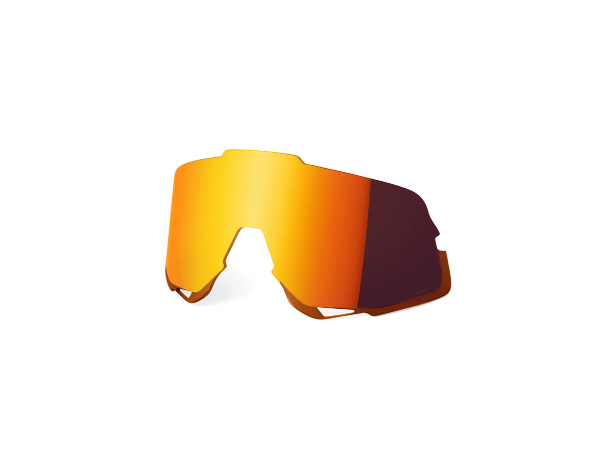 100% Glendale - HiPER Mirror Replacement Lens - red