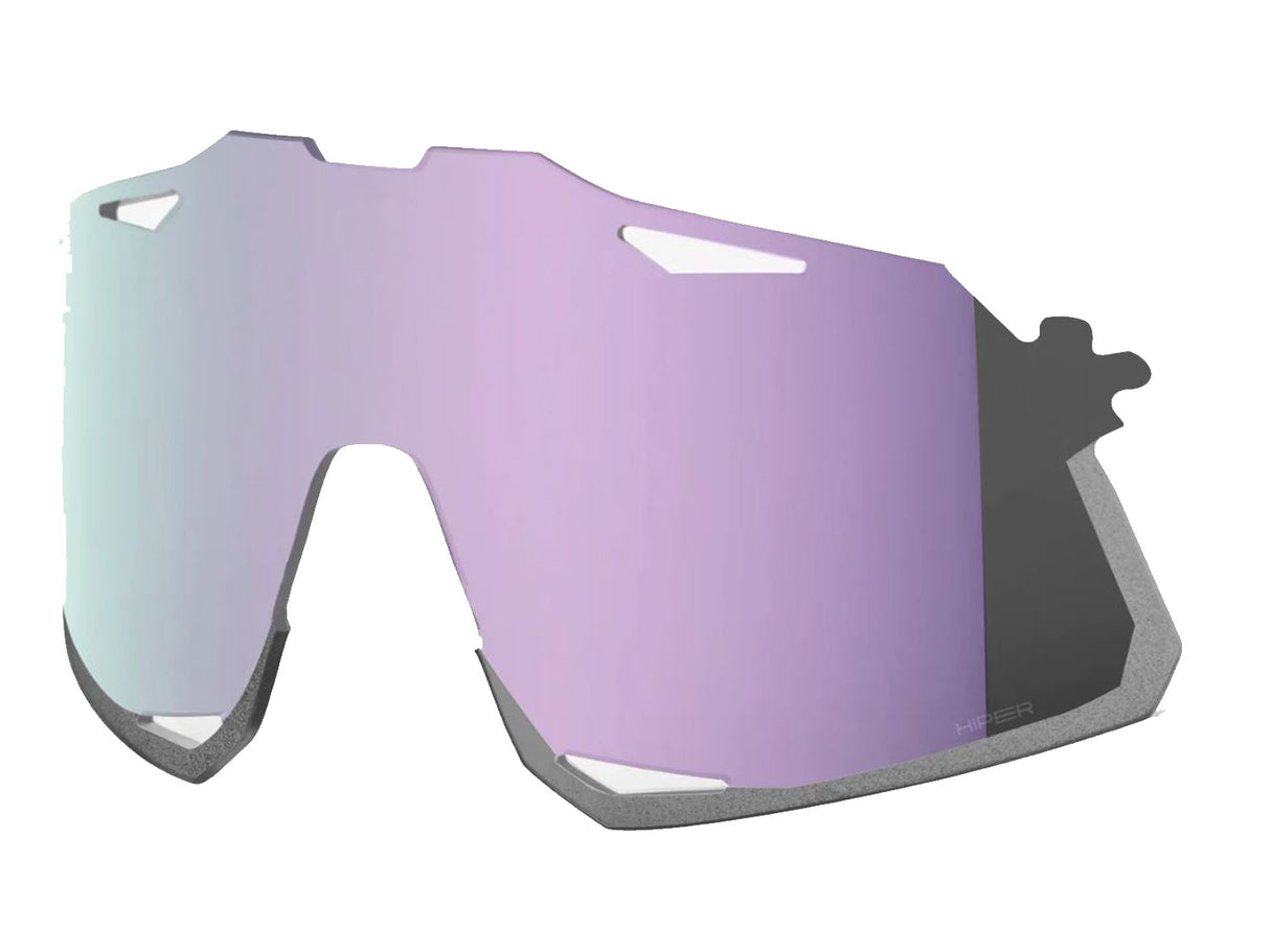 100% Hypercraft Polycarbonat - HiPER Mirror Replacement Lens - Lavender