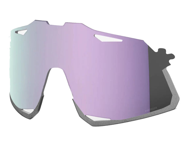 100% Hypercraft Polycarbonat - HiPER Mirror Replacement Lens - Lavender