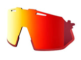 100% Hypercraft SQ Polycarbonat - HiPER Mir Replacement Lens - red