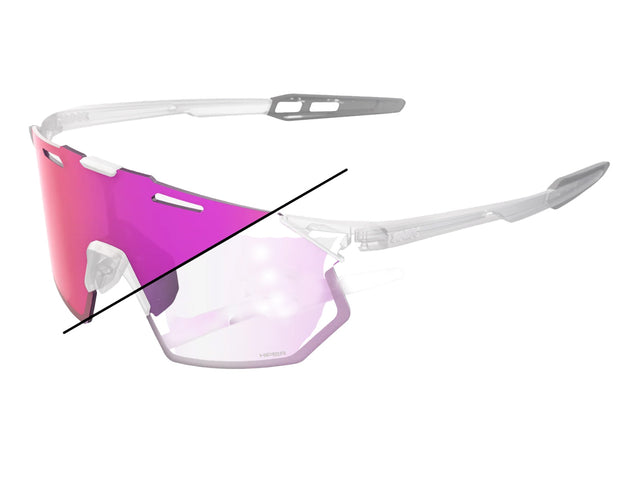 100% Hypercraft SQ Polycarbonat - Mir Photochromic Repl.Lens - purple