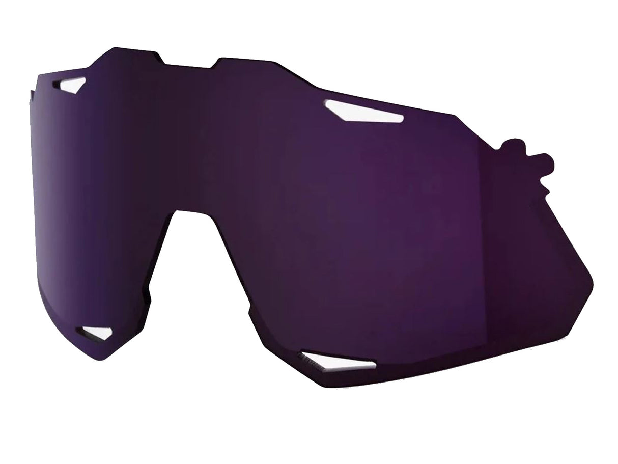 100% Hypercraft XS Polycarbonat - Mirror Replacement Lens - purple